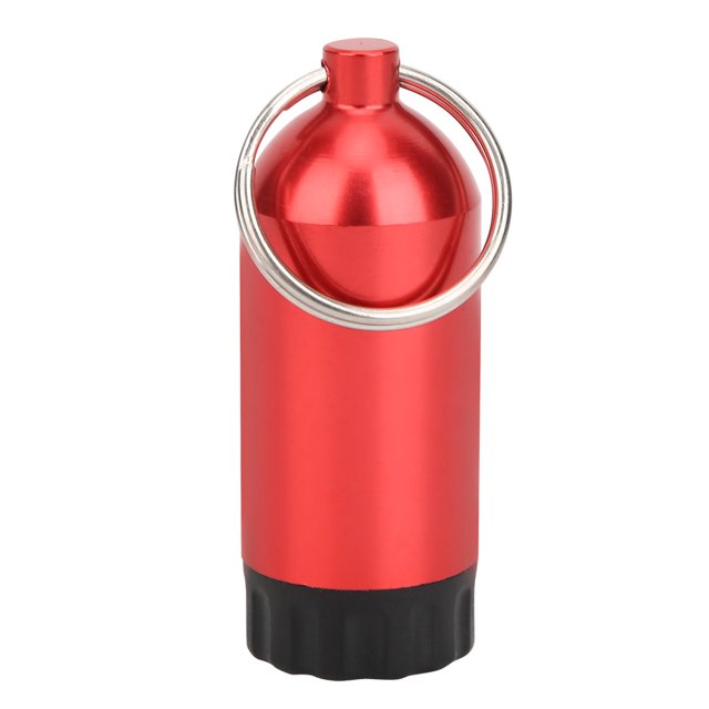 Mini Botella De Almacenamiento De Cilindro De Buceo Con Sellado, Juntas Tóricas De Cilindro De Buceo, Botella De Cilindro De Buceo, Seguridad Al Aire Libre Para Válvulas De YLSHRF Rojo