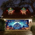 thumbnail image 4 of REK Halloween Garage Banner Weird Decorations Terrifying Atmosphere And Spine Design Create An Ominous Atmosphere That Everyone Can Notice., 4 of 6