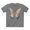 Athletic Heather, variant on Butterfly shirt, Shirt with Butterfly, Tee Shirt with Antique Butterfly
