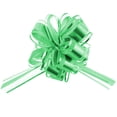 thumbnail image 4 of Snow Pull Bow Ribbon, 14 Loops, 1-1/4-Inch, 2-Count - Emerald Green, 4 of 4