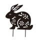 thumbnail image 4 of Estatua de conejito para jardín, decoración de Pascua, estacas para césped, adornos para jardín B, 4 of 9