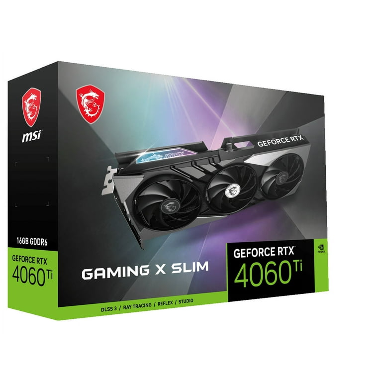 【16GB】MSI GeForce RTX 4060Ti MSI GeForce RTX 4060 Ti VENTUS 2X BLACK 16G OC