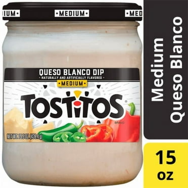 Pancho's White Queso Cheese Dip, 16 oz Tub - Walmart.com
