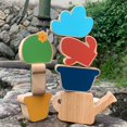 thumbnail image 1 of 7 piezas juguetes creativos Montessori bloques de construcción rompecabezas juguete educativo, actividad bloques  de CUTICAT Juguetes de bloques apilables, 1 of 8