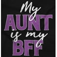 thumbnail image 2 of Cute Niece Aunt BFF Best Auntie Ever Toddler Boy Girl T Shirt Infant Toddler Brisco Brands 18M, 2 of 6