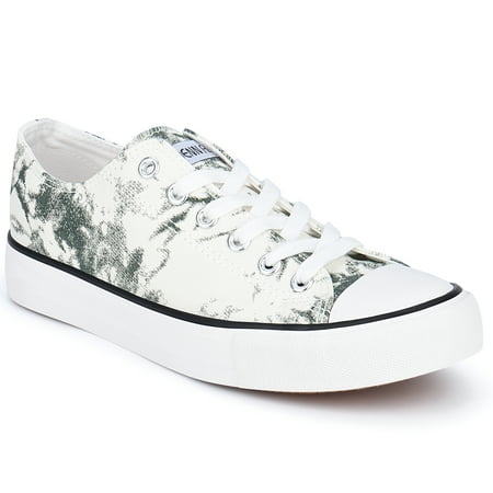 

JENN ARDOR Women s Low Top Canvas Trendy Sneaker Slip On Walking Shoes