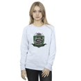 thumbnail image 2 of Harry Potter Womens Slytherin Chest Badge Sweatshirt, 2 of 3