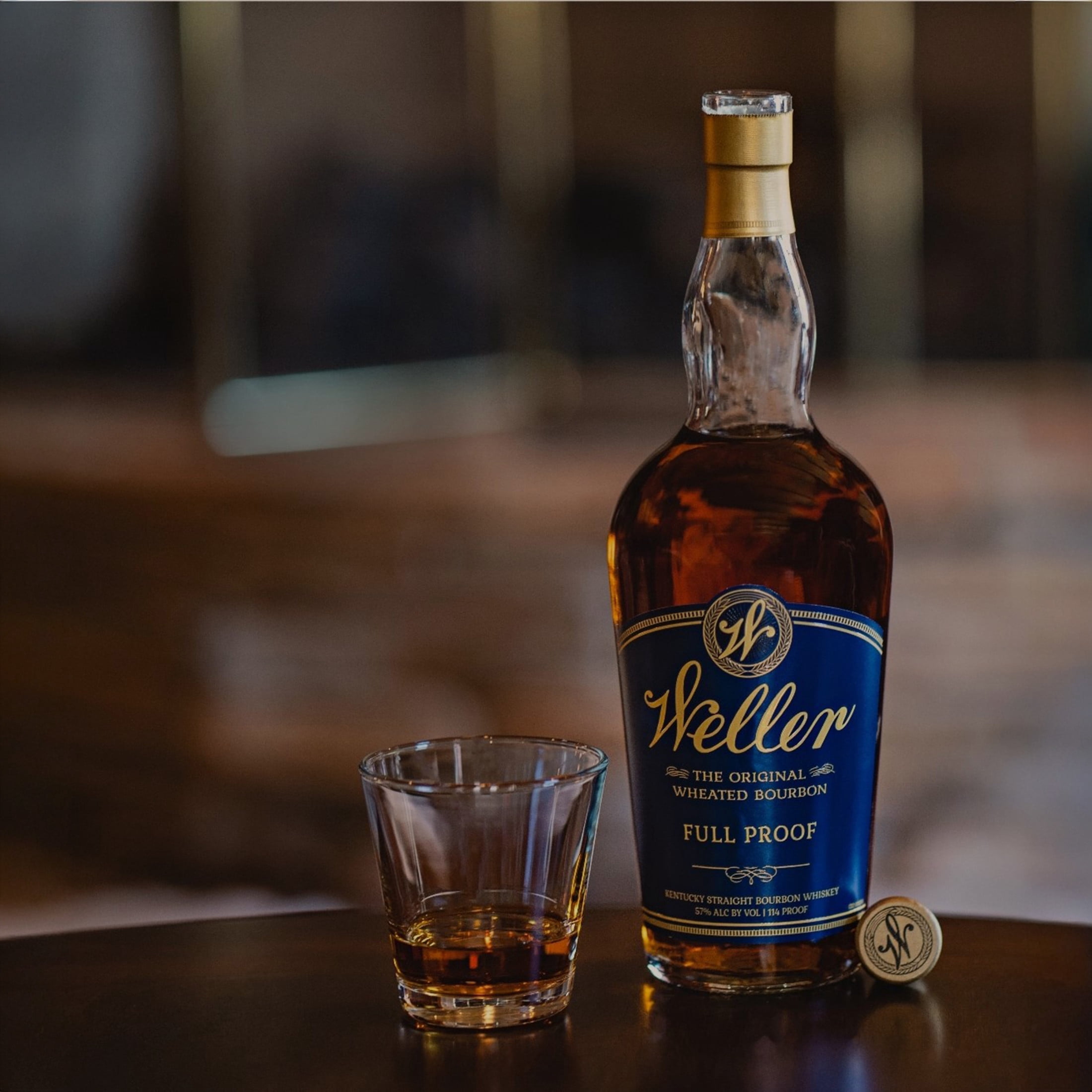 Weller Full Proof Kentucky Straight Bourbon Whiskey, 750ml 114 Proof