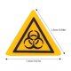 thumbnail image 2 of unbranded 20Ud Stickers De Seguridad Amarillos Triángulo Adhesivos Para Señalización Industrial, 2 of 8
