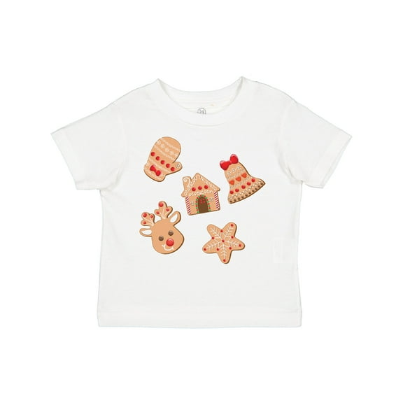 Inktastic Christmas Gingerbread Cookies Boys or Girls Toddler T-Shirt
