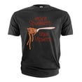 thumbnail image 3 of Funny Foodie Spaghetti T-shirt more spaghetti less upsetti funny shirt comfort food men's tee shirt (4X-Large Grey), 3 of 7