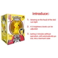 thumbnail image 5 of Lámpara de luz nocturna Led Original de Pokémon, figura de acción, suave, Pikachu, Eevee, Jirachi, decoración para dormitorio de niños, regalo de juguete para niños, 5 of 5