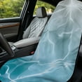 thumbnail image 3 of Binienty Water Wave Car Seat Sweat Protector Towel Cooling Bucket Towel Seat Covers After Gym Beach Yoga Workout Outdoor Surfing Activities Car Interior Decor, 3 of 8