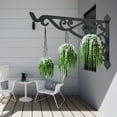 thumbnail image 4 of Soporte Para Colgar Al Aire Libre, Gancho Decorativo Para Colgar En La Pared, A Prueba De óxido, Simple Para Decoraciones, 4 of 7