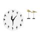 thumbnail image 1 of Reloj De Pared Con Figura De Bailarina De Ballet Y Modernas Estatuas De Pájaros De Madera, Figuras De Animales, Esculturas Para Una Decoración Encantadora, Ideal Para La Cocina, La Oficina,, 1 of 8