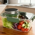 thumbnail image 2 of Meal Prep Container Set With Leak-Proof Lid Plastic Removable Dressing Cup For Salads And Lunch, 2 of 7