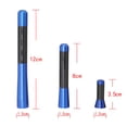 thumbnail image 4 of 1PC Coche Antena De Techo Mejorada Señal FM/AM Fibra De Carbono Tornillo Metal 3,5 Cm 8 12 Corto Stubby Mástil Radio Accesorios Aéreos Estilo, 4 of 4