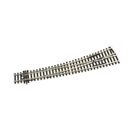 Curved Turnout - HO C100 Insulfrog Dbl Curved Left-Hand Turnout, Peco By PECO