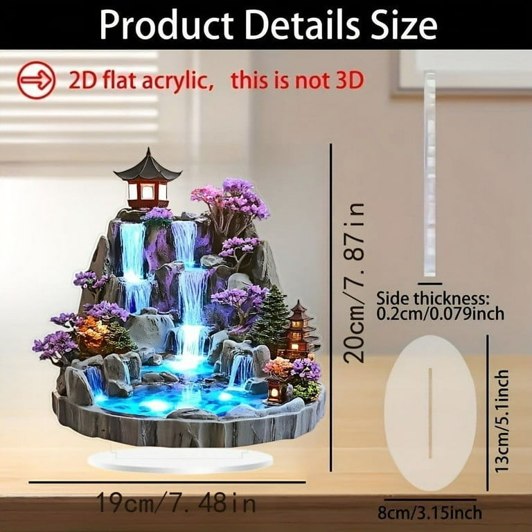 Waterval en fontein bij APP zwembaden. Een combi van decors en