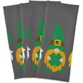 thumbnail image 6 of Irish Gnomes Shamrocks Kitchen Dish Towels Set of 4 Absorbent Hand Towels, Lint-Free 18"x28" Spring St. Patrick¡¯s Day Dishcloths Fast Drying for Cooking Baking Home Clean, 6 of 7