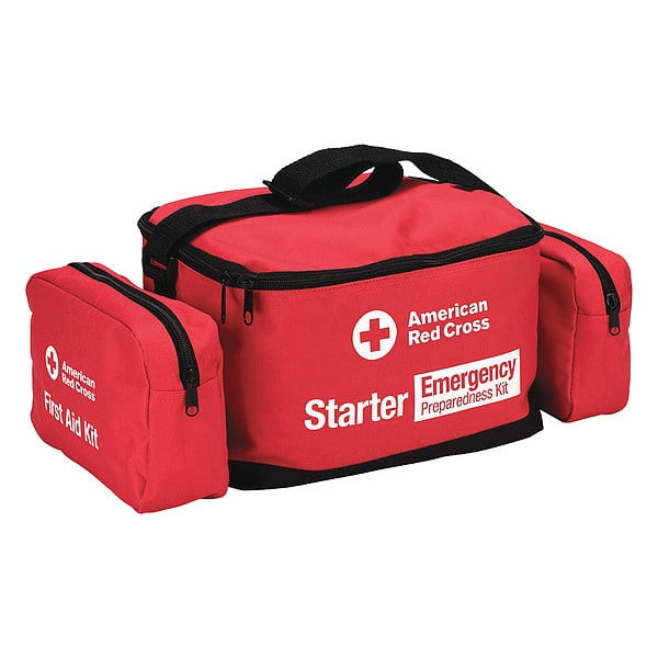 First Aid Kit, Nylon 68 Components, 1 People Served 91050