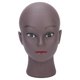 thumbnail image 1 of Cabeza de maniquí modelo africano, sombrero, peluca, exhibición de joyería, práctica, cabeza de maniquí calva negra, 1 of 5