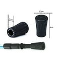 thumbnail image 2 of 8pcs Walking Stick Tips Rubber Trekking Pole Tips Replacement- Rubber Feet for Hiking Poles, Walking Sticks, Trekking Poles | Rubber Tip for Walking Sticks Hiking Trekking Poles Boot Tips Rubber Feet, 2 of 6