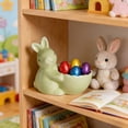 thumbnail image 4 of ToyKingdee Easter Bunny Candy Dish, Porcelain Bunny Candy Bowl Candy Dish Snack Serving Bowl Decorative Dessert Bowl Nut Dish for Easter Party Table Decoration, 4 of 6