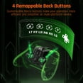 thumbnail image 3 of Accesorios inalámbricos para botones traseros para Xbox Series X|S, Xbox One y Switch: paletas para mando Turbo, compatibles con audio por cable, funcionan en PC con Windows 10 y 11, 3 of 8