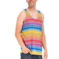 thumbnail image 3 of Pastel Striped Tank Top, 3 of 5