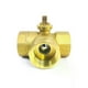 thumbnail image 1 of DN15 DN20 DN25 Motorized Brass Ball Valve Body 3 Way Electric Thread Ball Valve Body, 1 of 5