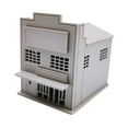 thumbnail image 1 of 1/87 escena de arquitectura de casa japonesa en miniatura, modelo de diseño ferroviario, modelo ensamblado para mesa de arena, modelo de ferrocarril 8CMX10CMX9.1cm, 1 of 8