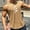 Khaki, variant on Gifts Dianli Mens Muscle Tank Top Mesh Round Neck Sleeveless Pullover Vest Top Breathable Lightweight Quick-Dry Loose-Fit Athletic Tank for Gym Workout Training and Everyday Athleisure Active