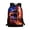 American Flag Basketball, variant on Lightning Fire T-Rex Kids Children School Backpack 17 Inch, Multifunctional Storage Daypack for Boys Girls, Ideal for Back to School and Camping