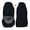 Black, variant on Rupoun Universal Car Seat Cover Breathable Fabric Single Piece Bucket Seat Protector Cushion for Trucks Sedan Van, Grey (6.3 x 6.3 x 4.7 Inches / 16 x 16 x 12 cm)