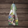 thumbnail image 4 of Chocolate Poodle Spring Path Kitchen Towel, 4 of 5