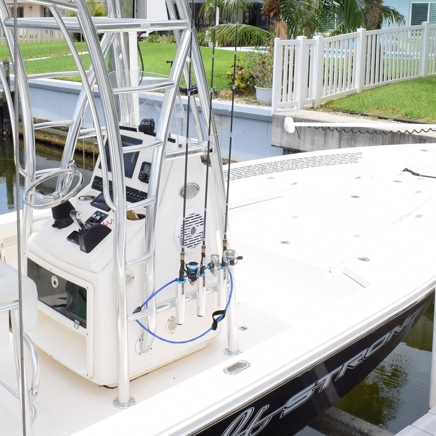 DocksLocks Fishing Rod & Reel Lock - Large (23m to 28mm Rod Diameter)