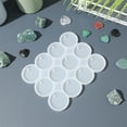 thumbnail image 2 of Molde de silicona para manualidades de resina, molde de silicona redondo pequeño, moldes de silicona para molde de fundición de silicona epoxi, 2 of 8