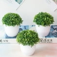 thumbnail image 3 of Artificial Ball Plants Tree In Pot Garden Home Indoor Outdoor NEW Office New P7, 3 of 7