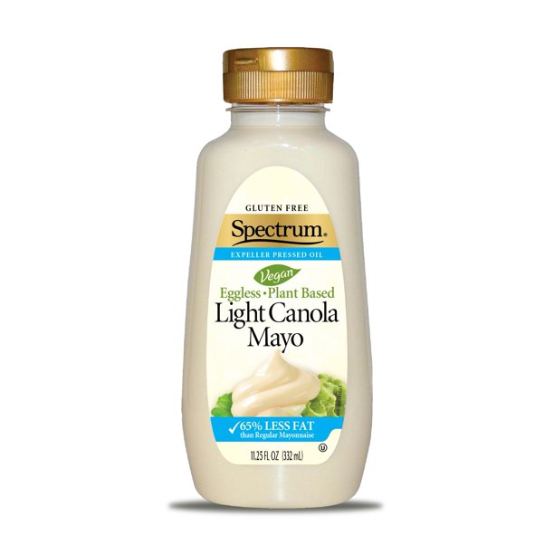 Spectrum Light Canola Mayo Eggless, Vegan, 11.25 Fl Oz
