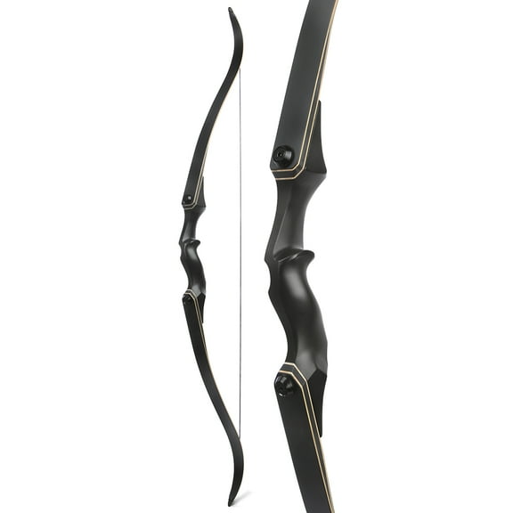 JUNXING 58/60 Inch Archery Takedown Recurve Bow 25-65Lbs Right Handed for Hunting Targeting Shooting