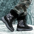 thumbnail image 4 of Women's Snow Boots Waterproof Slip Resistant Anti-Slip Cold Weather Winter Shoes, 4 of 5
