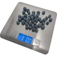 thumbnail image 2 of Optima Balances de Cuisine en Acier Inoxydable GA-5000 Galaxy, Argent, 2 of 2