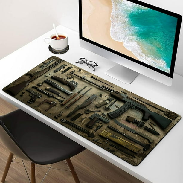 Gaming Mouse Pad, Display Stand, Large Military Style, Foldable Portable, Metal Frame, For Office Bedroom, High Quality Build, Durable Material, Best Gift Choice