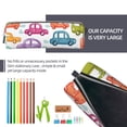 thumbnail image 5 of Sikiie Doodle Cars Leather Pencil Case, Makeup Pouch, Zipper Pouch for Daily Essentials, Storage Organizer, Cosmetics and Stationary Bag, 5 of 7