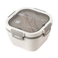 thumbnail image 4 of Plastic Salad Container,2 Layer Plastic Salad Plastic Salad Lunch Box Plastic Salad Lunch Container Enhanced Features, 4 of 8
