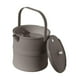 thumbnail image 2 of Cubo de basura para desechos de té, bote de basura para accesorios de mesa de ceremonia, grande, portátil con Gris, 2 of 9