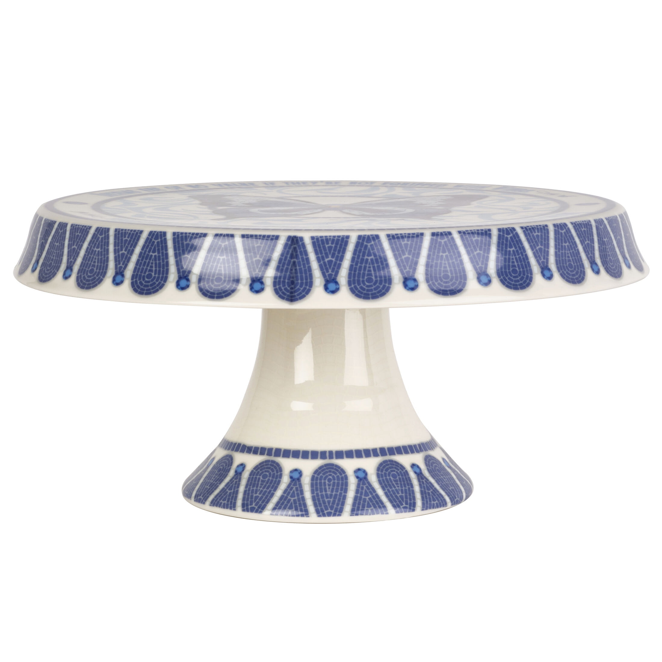 Dolly Parton Jeweled Mosaic 10.5 in Cake Stand