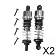 thumbnail image 1 of Amortiguadores de coche Rc,1/16 Metal Rc Car Update Parts Kits Accesorio,1:16 1:14 Escala Rc Crawler Car Amortiguadores,Amortiguador de coche RC DIY Metal modificado,Control remoto Reemplazos, 1 of 10