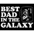thumbnail image 2 of Men's Star Wars Darth Vader Best Dad in the Galaxy Mug Pull Over Hoodie Black X Large, 2 of 4
